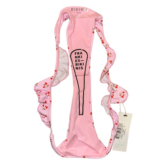 NWT SOLD OUT Frankies Bikinis Ali Ruffle Skimpy Bikini Bottom - Picture 6 of 10